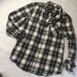 3 for $25 Black and white Flannel